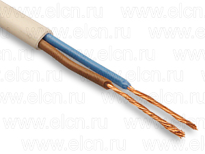 ШВВП 2х0,35 белый